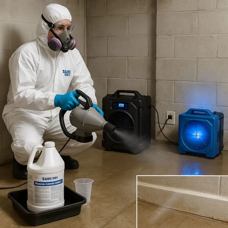 Sanitization and Odor Removal process in Okarche, OK